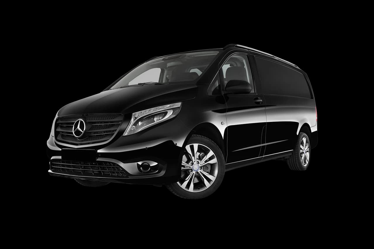 Mercedes Classe V van chauffeur privé Saint-Tropez — 7 passagers
